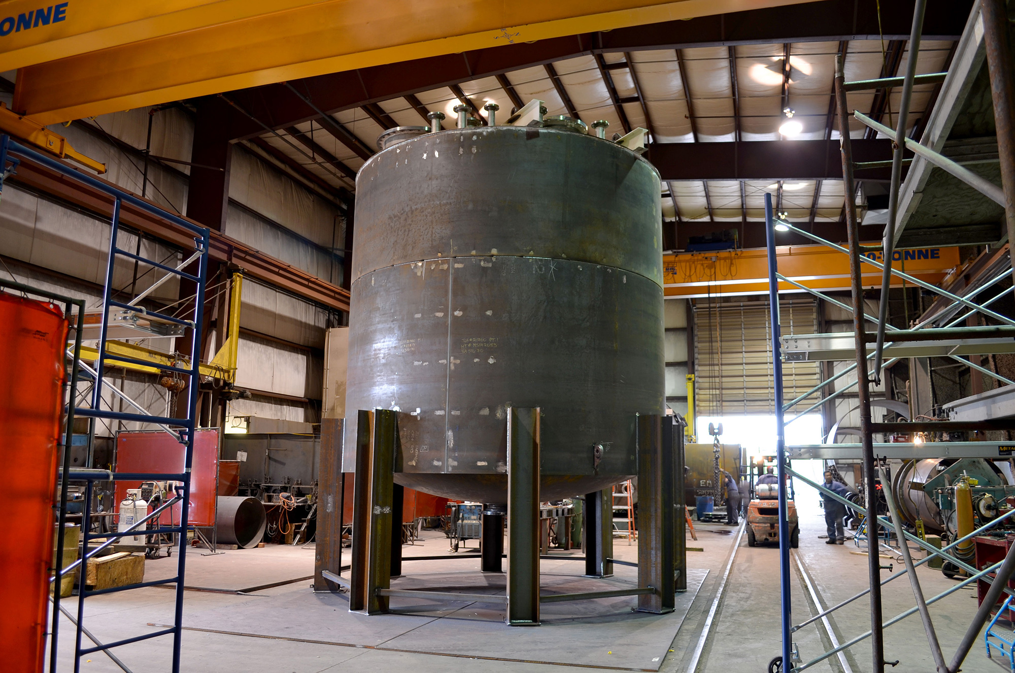 pressure tank fabricated by Enermax Mountain Manufacturing