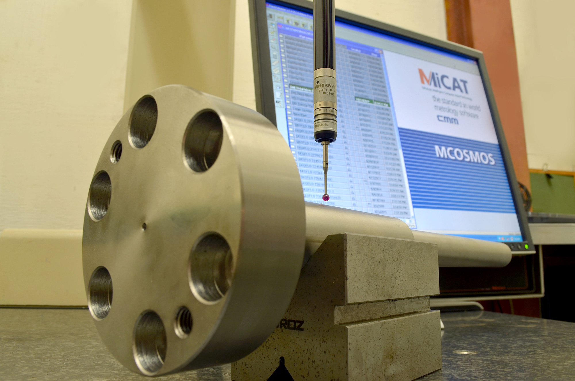 MiCAT precision measurement system used by Enermax Mountain Manufacturing