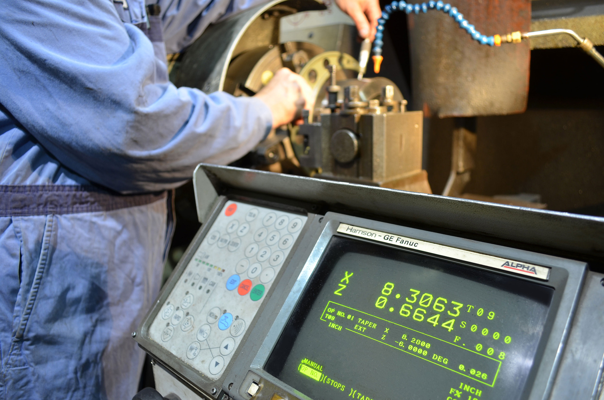 precision lathe controls used by Enermax Mountain Manufacturing