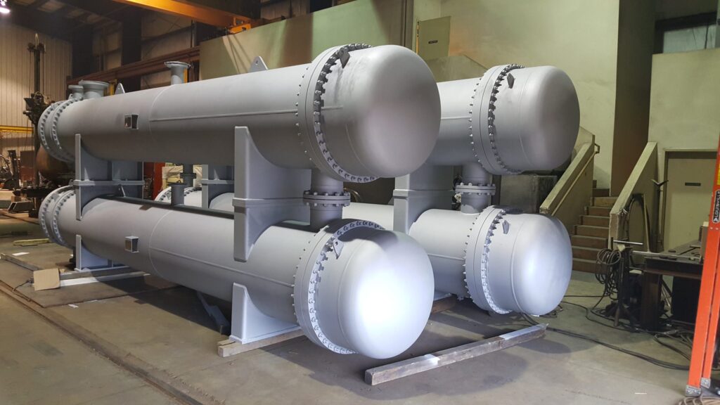 Custom fabrication team welding preheat